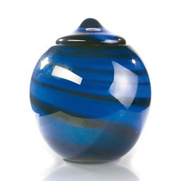 Grote Glazen Urn Osiris Tweekleurig (3.5 liter)