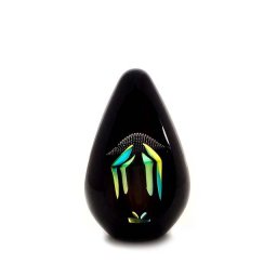 Kristalglazen 3D Pandora Black Traan Urn Groengoud (0.1 liter)