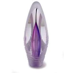 Premium Kristalglazen 3D Traan Urn Spirit Purple (0.07 liter)