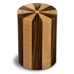 Cilinder Urn Pisa Noce Palisandro (6 liter)