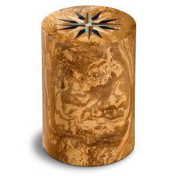 Cilinder Urn Pisa Windroos Olivo (6 liter)