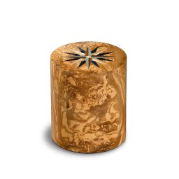 Cilinder Urn Columbarium Pisa Windroos Olivo (4 liter)