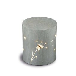 Cilinder Urn Columbarium Denti dei Leone Grigio (4 liter)
