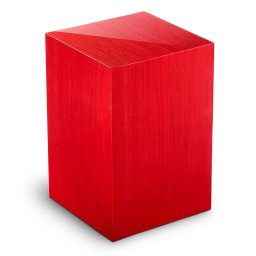 Rechthoekige Urn Essential Rosso (6.8 liter)
