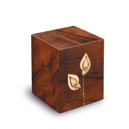 Rechthoekige Urn Columbarium Calla Bianca (4 liter)