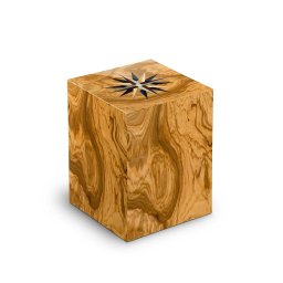 Rechthoekige Urn Compagnon Windroos Olivo (3.3 liter)