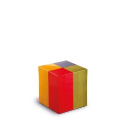 Rechthoekige Mini Urn Fenice Arlecchino (0.1 liter)
