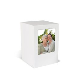 Grote MDF Photobox Urn Matwit (3.5 liter)