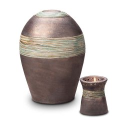 Keramische Urnen Voordeelset Dark (5.55 liter in totaal)