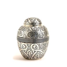 Kleine Oak Antique Silver Urn (0.7 liter)
