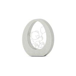Klein RVS Oval Terrybear Asbeeld (0.9 liter)