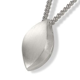 Zilveren Ashanger Vlam inclusief Collier