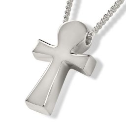 Zilveren Ashanger Ankh inclusief Collier