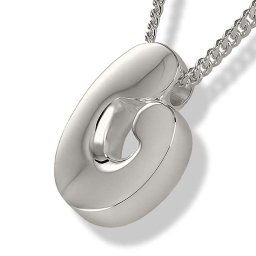 Zilveren Ashanger Moeder en Kind inclusief Collier