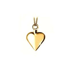 Ashanger Glimmend Mini Hartje Goud