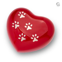Hart Dieren Urn Shiny Red Large (0.9 liter)