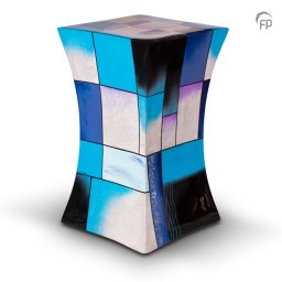 Grote Diabolo Glasfiber Dieren Urn Blauw (3.8 liter)