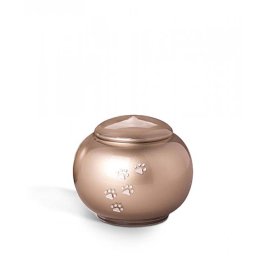Kleine Bohemian Crystal Glazen Dieren Urn (0.6 liter)