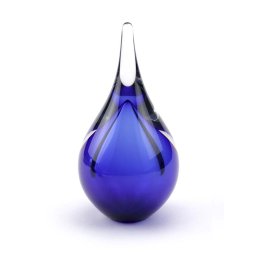 Kristalglazen 3D Mini Traan Dierenurn Navy (0.05 liter)