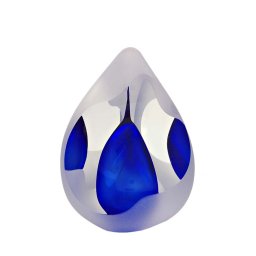 Premium 3D Traan Dieren Urn Reflection Blue (0.08 liter)