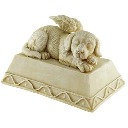 Honden Urn of Honden Asbeeld, Hond met Engel Vleugels (0.8 liter)