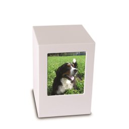 Grote MDF Photobox Dieren Urn Matwit (3.5 liter)