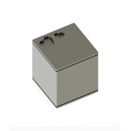 RVS Kubus Dierenurn Harten (0.8 liter)