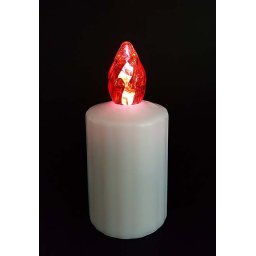 Waterdichte LED-Kaars, Rode Vlam