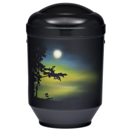 Design Urn Nachtelijk Maanlandschap (4 liter)
