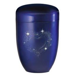 Design Urn Flonkerend Hart (4 liter)