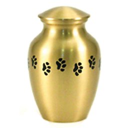 Classic Paws Brass Dieren Urn Large (1.5 liter)
