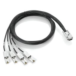 HP externe SAS naar mini-SAS fanout-kabel 2m
