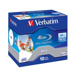 Verbatim BD-R Printable 10st Jewelcase