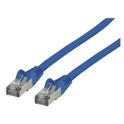 Valueline FTP CAT6 blauw plat 3m