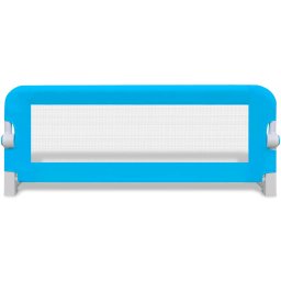 vidaXL Bedhekje peuter 102x42 cm blauw