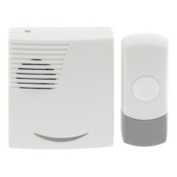 Draadloze deurbelset op batterijen 70dB met 36 melodieën