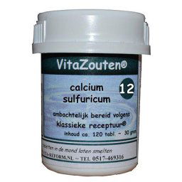 VitaZouten Celzout Nr.12 Calcium Sulfuricum