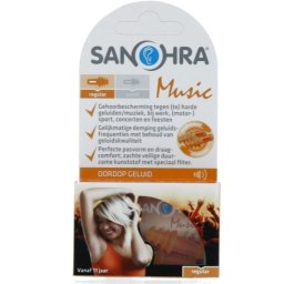 Sanohra Oordopjes Muziek Regular