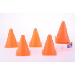 Oranje Pionnen 18cm (4 stuks)