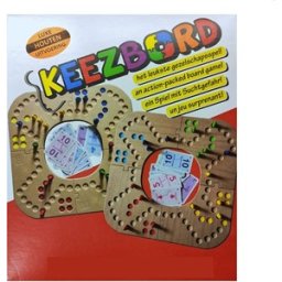 Keezbord 4-6 Personen Hout