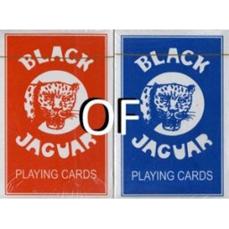 Speelkaarten - Black Jaguar Blauw of Rood (1 pak)