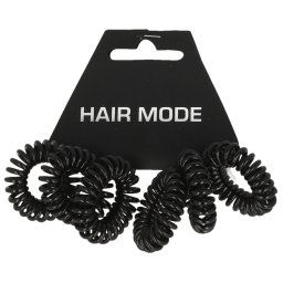 Hair Mode Haarelastiek Kabel Klein Zwart