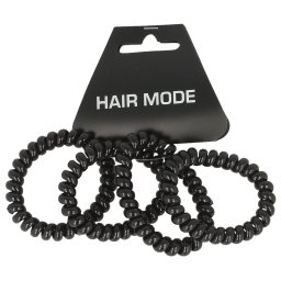 Hair Mode Haarelastiek Kabel Groot Zwart