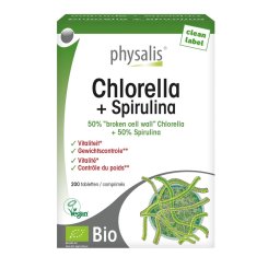 Physalis Chlorella + Spirulina Tabletten