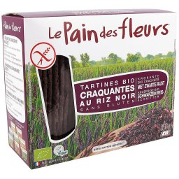 Le Pain Des Fleurs Zwarte Rijst Crackers