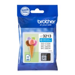 Brother LC-3213C cyaan