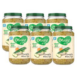 Olvarit 8m+ Courgette Witvis Rijst