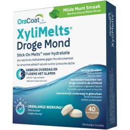 OraCoat Xylimelts voor Droge Mond Milde Munt