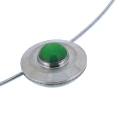 Exclusief Design Asmedaillon met Jade