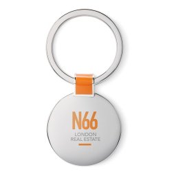 Metalen sleutelhanger Hartje